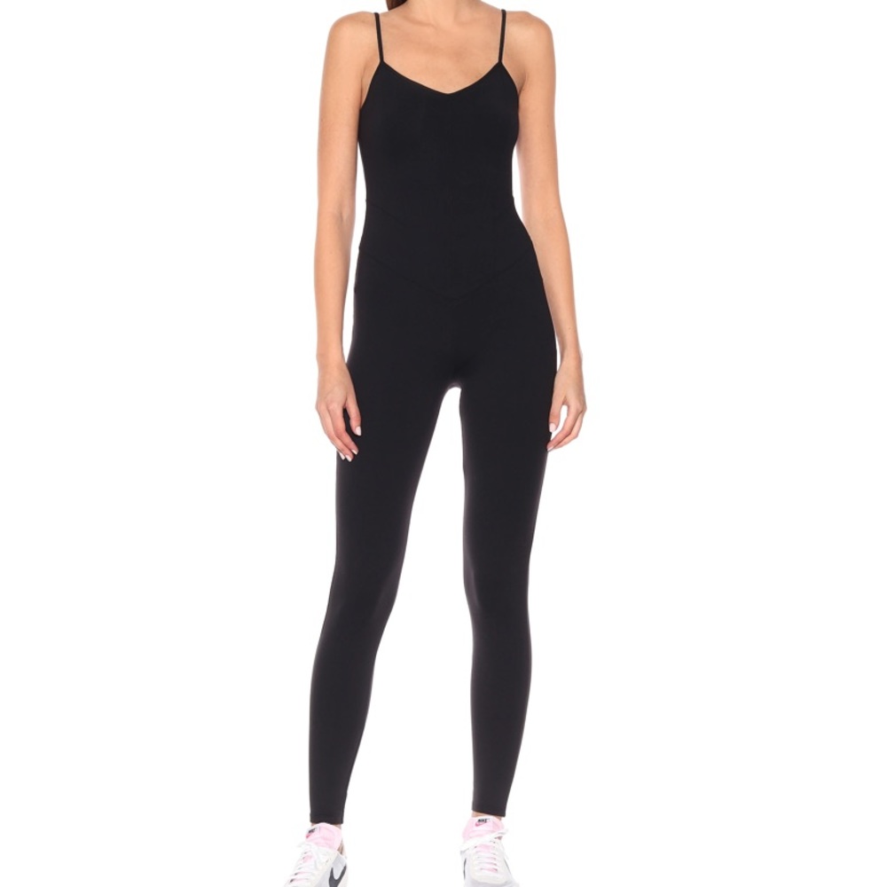LIVE THE PROCESS black corset bodysuit